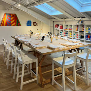 Atelier créatif de sculpture à la Fondation Cherqui
