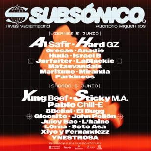 Subsónico, Madrid 2026
