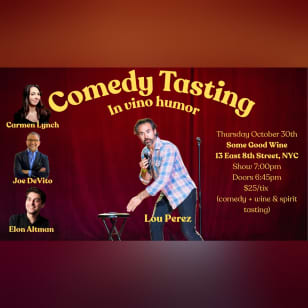 Comedy Tasting: In Vino Humor