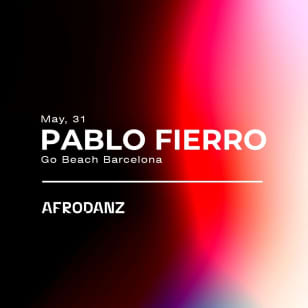 Afrodanz POOL Party with Pablo Fierro
