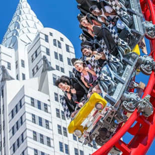 The Big Apple Coaster at New York New York Hotel and Casino