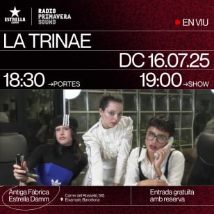 RPS presenta La Trinae a la Damm, Barcelona 2025