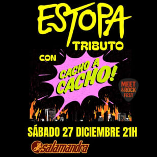 Tribute to Estopa with CACHO A CACHO