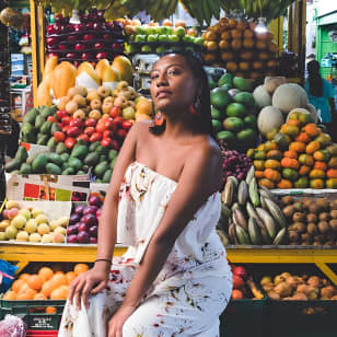 Ruta de la fruta en el mercado más dulce del mundo