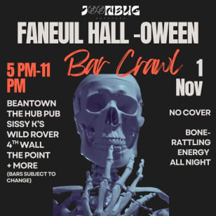 Faneuil Hall's Halloween Bar Crawl 11/1