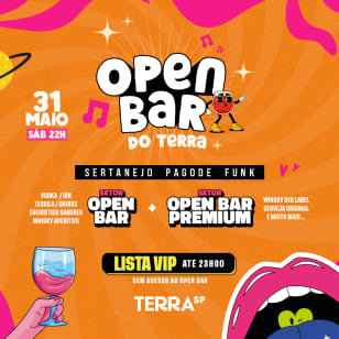Open Bar do Terra SP