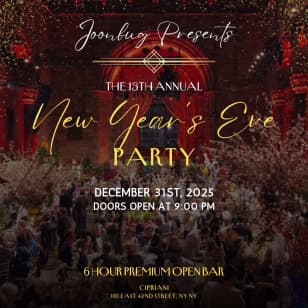 Cipriani New Year’s Eve 42nd Street