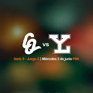 Conspiradores vs Leones Serie 9 Juego 2