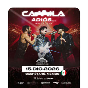 Camila - Adios world tour - Querétaro - Tarjeta Regalo
