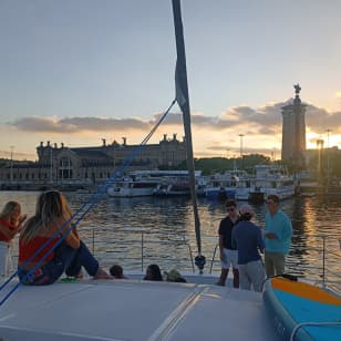 Open Sunset en Catamarán