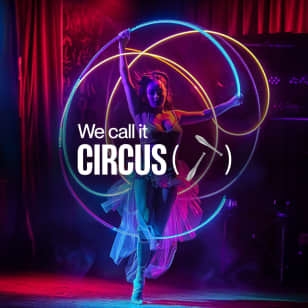 We call it Circus: A Japanese-themed Show with a Neon Twist