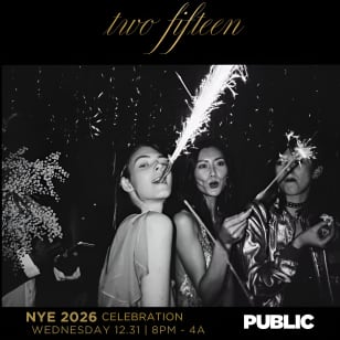 New Year's Eve at PUBLIC Hotel