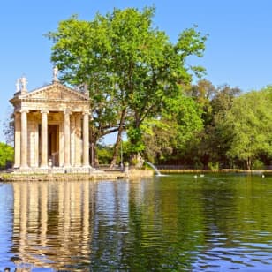 Giardini di Villa Borghese in Golf Cart