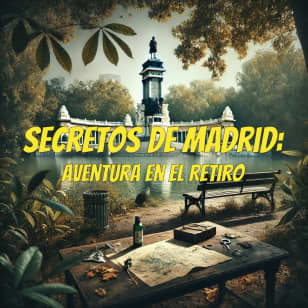 Secrets of Madrid: Outdoor Puzzle Game in El Retiro Park