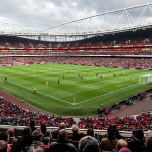 Arsenal Football Match at Emirates Stadium