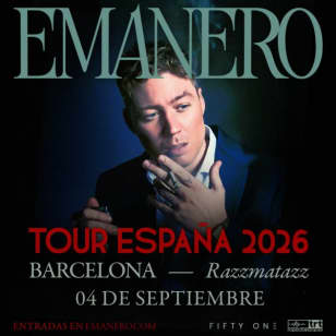 EMANERO TOUR 2026 en Barcelona (Razzmatazz)