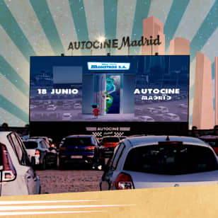 Monstruos, SA. en Autocine Madrid