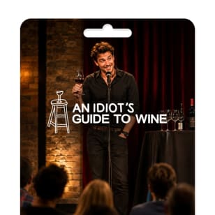 Un guide pour les idiots : la comédie par le vin - Cartes-cadeaux