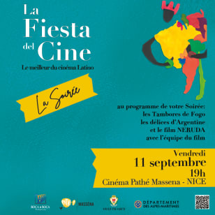 SOIRÉE La Fiesta - Cinéma Chilien, show et musique latino et dégustation latina à Nice