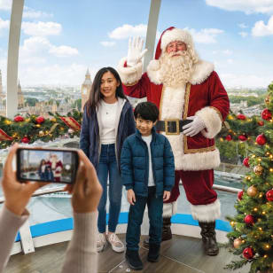 Santa in the Sky