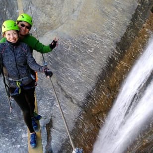 Half-Day Level 2 Waterfall Climbing from Wanaka