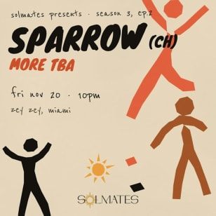 SOLMATES PRESENTS SPARROW (CH)
