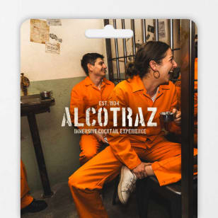 Alcotraz: La primera coctelería del mundo con temática carcelaria - Tarjeta regalo