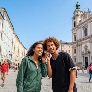 Salzburg Audio Tour: Baroque Squares and the Fortress Above