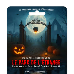 Le Parc de l’Étrange 2026 - Carte Cadeau