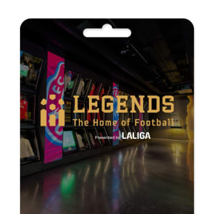 Museo Legends: The Home of Football - Tarjeta Regalo