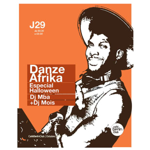 Danze Afrika Especial Halloween · DJ MBA + DJ MOIS