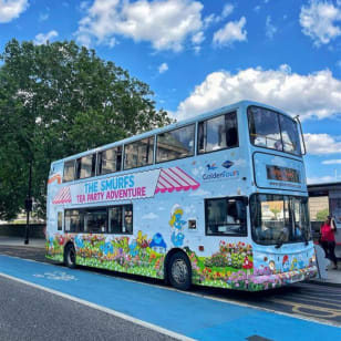 The Smurfs London Afternoon Tea Bus Tour Party Adventure