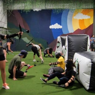 Archery Dodgeball - Une expérience intérieure de 75 minutes