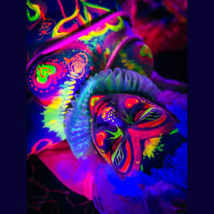 Neon Naked Life Drawing in Bethnal Green!
