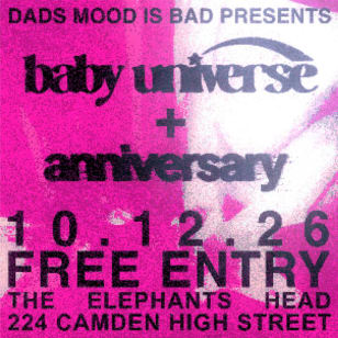 Baby Universe / anniversary