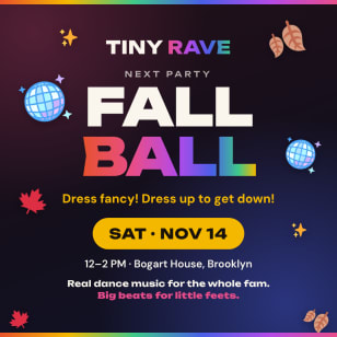 Tiny Rave: Fall Ball, a Family Dance Party in Brooklyn