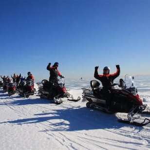 Snowmobile Safari in Helsinki Archipelago with Lunch