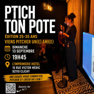 Pitch ton pote! ¿Quieres recomendar a un amigo o una amiga? ✨25-35 años