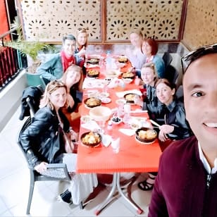 Visite de dégustation de mets marocains et dîner