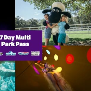 Warner Bros. Movie World, Sea World & Wet'n'Wild Gold Coast: 7-Day Pass