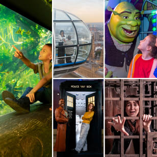 The London Dungeon + London Eye + Madame Tussauds + SEA LIFE + Shrek’s Adventure!