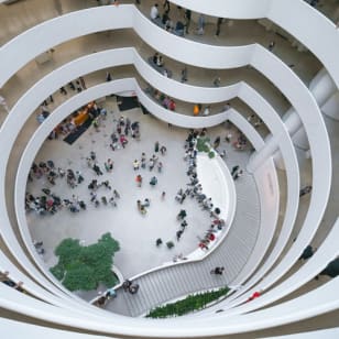 Le Guggenheim + Sarah Sze : Exposition Timelapse