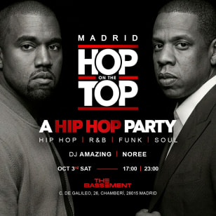Hop on The Top MADRID - Hip Hop / R&B / Funk / Soul - The Bassement Club