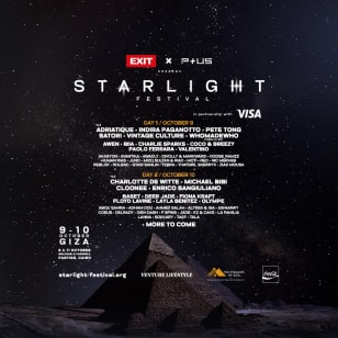 EXIT x P+US present: STARLIGHT Festival in partnership with Visa