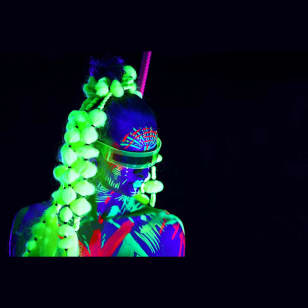 Neon Naked Life Drawing in Bethnal Green!