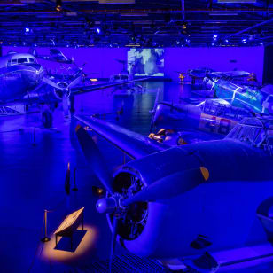 90s Silent Disco inside The Air Force Museum of New Zealand