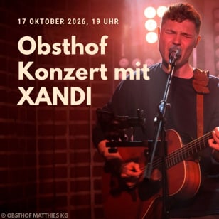 XANDI LIVE! Obsthof Konzert