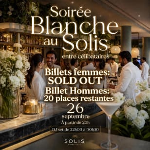 ⚪ White Party for Singles ✨ 5-Star Hotel Bar (Champs-Élysées)
