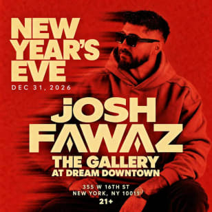 New Year's Eve with Josh Fawaz at the Gallery at the Dream Downtown