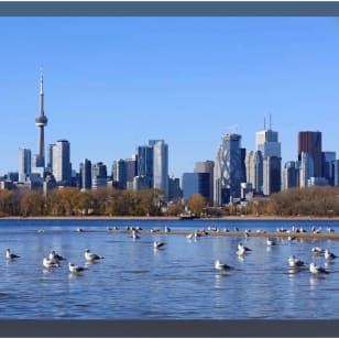 Basilica of St. Joseph and Guided Toronto Waterfront Cycling Tour
